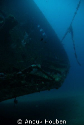 Cargo wreck off Dehiwala, Sri Lanka. by Anouk Houben 